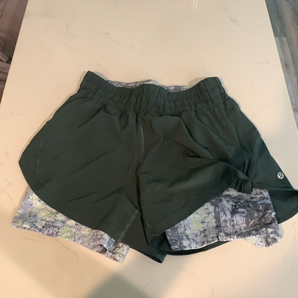 Lululemon track that 2 in 1 high rise short
